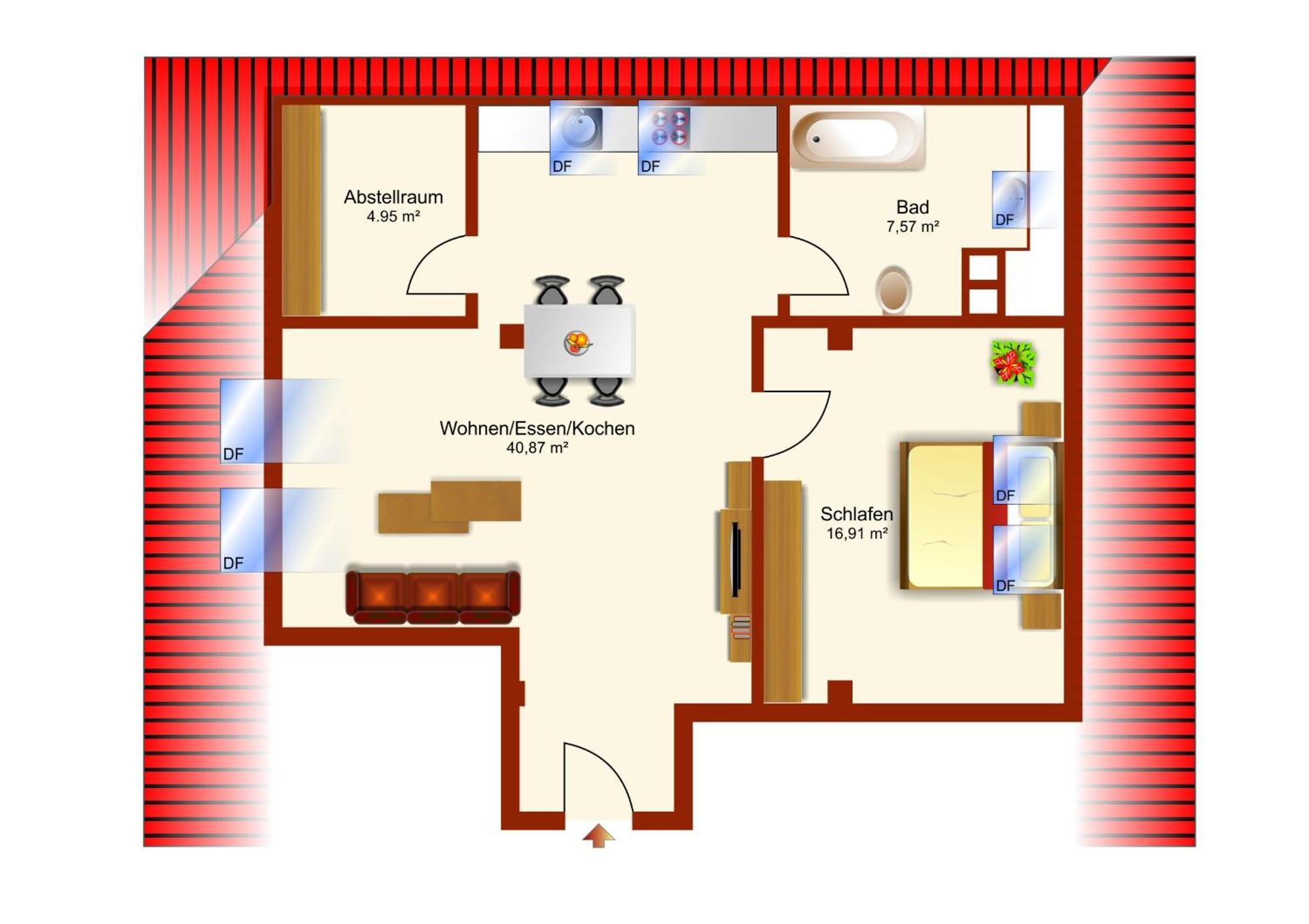 Ahrenshof 7 Apartment Bad Zwischenahn Luaran gambar